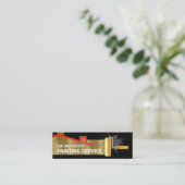 金ゴールドローラーブ絵画ラシのホーム スキニー名刺 (スタンド正面)