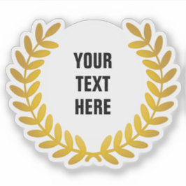 金ゴールドローレルリース賞の追加ワード シール