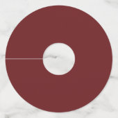 金ゴールドワイン赤面フローラ結婚式の引き出物 ワイングラスタグ (裏面)