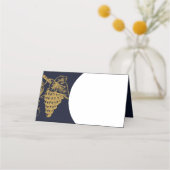 金ゴールドワエレガントイン試飲パーティー折り畳みカード プレイスカード (正面)