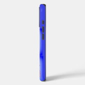 金ゴールドワシの青いiphoneケース Case-Mate iPhoneケース (裏面 / 左)