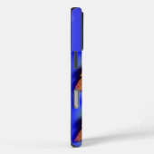 金ゴールドワシの青いiphoneケース Case-Mate iPhoneケース (裏面 / 右)