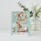 金ゴールドヴィンテージの袋でドワーフ シーズンポストカード (スタンド正面)