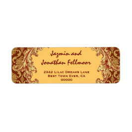 金ゴールドヴィンテージクリキュエダマスクS455 ラベル