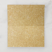 金ゴールドヴィンテージグラモールエレガンス結婚ズ座席表 プレイスカード (内部開封)