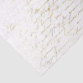 金ゴールドヴィンテージタイポグラフィ 薄葉紙 (詳細)