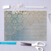 金ゴールドヴィンテージレース 薄葉紙 (クラフト)