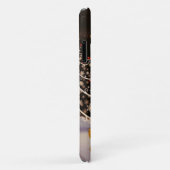 金ゴールドヴィンテージ鹿家族の雪のクリスマスフォレスト Case-Mate iPhoneケース (裏面/右)