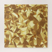 金ゴールド三角形:抽象芸術バックグラウンドテクスチャ ジグソーパズル (横)