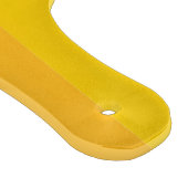 金ゴールド上のメープルリーフの輪郭 カッティングボード (角)