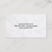 金ゴールド不動産仲介業者ロゴ |リビングルーム | QRコード 名刺 (裏面)