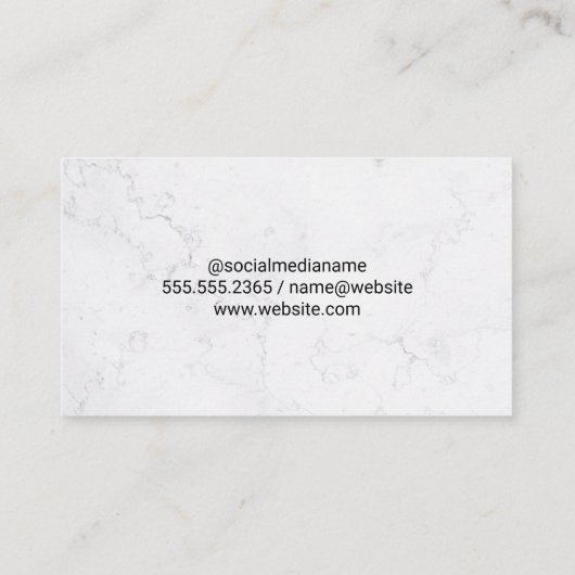 金ゴールド不動産仲介業者ロゴ | リビング | 住宅用 名刺 (裏面)