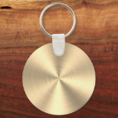 金ゴールド中国のドラゴンキーチェーン キーホルダー (裏面)