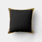 金ゴールド付き大気ブラック縁ど クッション (裏面)