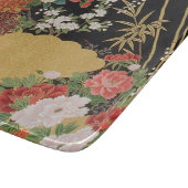 金ゴールド伝統的日本のフローラ カッティングボード (角)