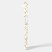 金ゴールド伝統的陶器 Case-Mate iPhoneケース (裏面 / 左)