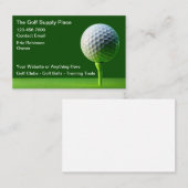 金ゴールド供シンプル給の名刺 名刺 (正面/裏面)