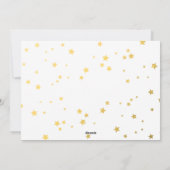 金ゴールド信じ手書き|ホリデーフォトカード シーズンカード (裏面)