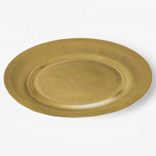 金ゴールド充電器 ペーパープレート (アングル)