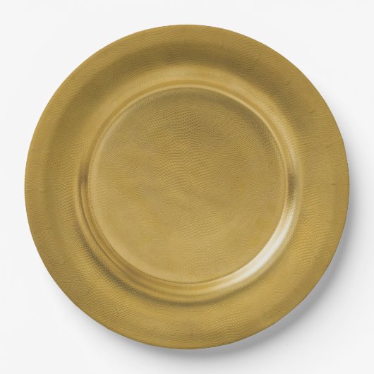 金ゴールド充電器 ペーパープレート (正面)