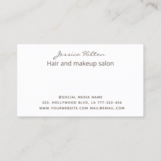 金ゴールド光エレガント輝抽象芸術水色洗浄bu 名刺 (裏面)