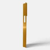 金ゴールド光沢ステンレス鋼ケースメイトiPhone  Case-Mate iPhoneケース (裏面 / 右)