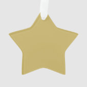 金ゴールド光沢 オーナメント (裏面)