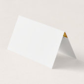 金ゴールド光沢 名刺 (裏面)