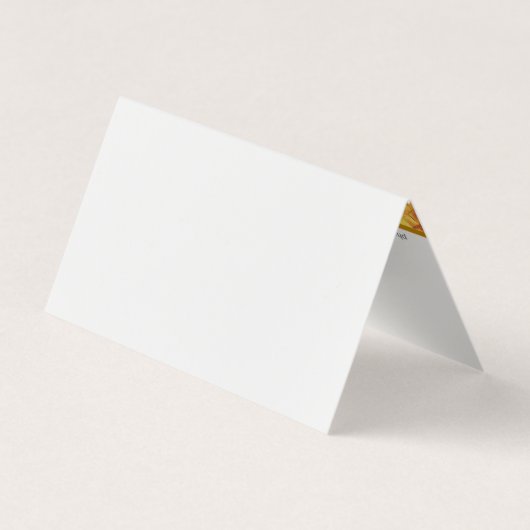 金ゴールド光沢 名刺 (裏面)