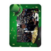 金ゴールド光磁石ポット マグネット (縦)