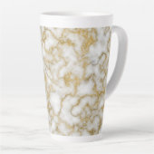 金ゴールド入りマルベマグ カフェラテマグ (右アングル)