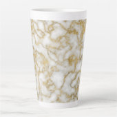 金ゴールド入りマルベマグ カフェラテマグ (正面)