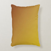 金ゴールド六角:グリッタージオメトリ背景 アクセントクッション (正面(垂直))