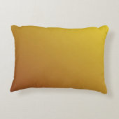 金ゴールド六角:グリッタージオメトリ背景 アクセントクッション (裏面)