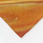 金ゴールド共鳴ハート毛布 フリースブランケット (角)