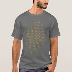 金ゴールド円 Tシャツ