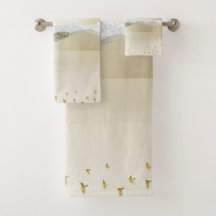 金ゴールド冬の夕焼けの山水反射 