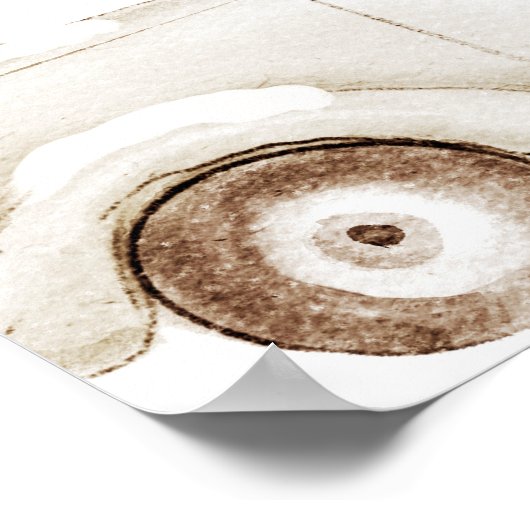 金ゴールド冬の赤ちゃんシャワーまたは誕生日ウェルカムサイン ポスター (角)