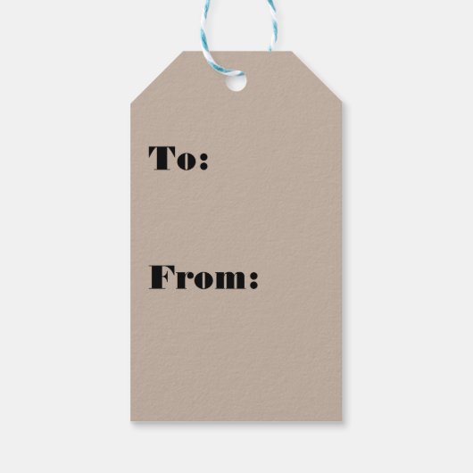 金ゴールド冬の雪鳥の国クリスマス ギフトタグ (裏面)