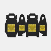 金ゴールド切妻用箱 フェイバーボックス (折り畳みなし)