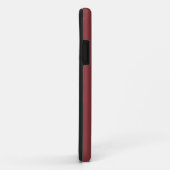 金ゴールド効果深い赤年 Case-Mate iPhoneケース (裏面/右)