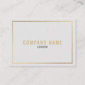 金ゴールド効縁ど果プロフェッショナル 名刺 (正面)