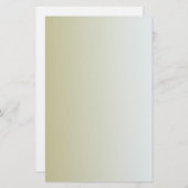 金ゴールド勾配 便箋 (正面/裏面)