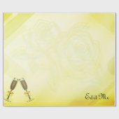 金ゴールド包装紙 ラッピングペーパー (フラット)