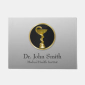 金ゴールド医療プロフェッショナル衛生器具 ドアマット (正面)