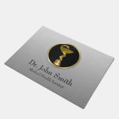 金ゴールド医療プロフェッショナル衛生器具 ドアマット (アングル)