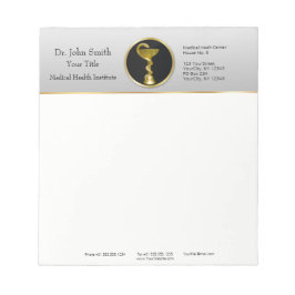 金ゴールド医療プロフェッショナル衛生器具 ノートパッド