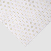 金ゴールド十字架（白） 薄葉紙 (詳細)