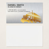 金ゴールド半車両 |トラックドライバー (正面&裏面)