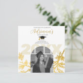 金ゴールド卒業パーティ日付の保存 セーブザデート (スタンド正面)